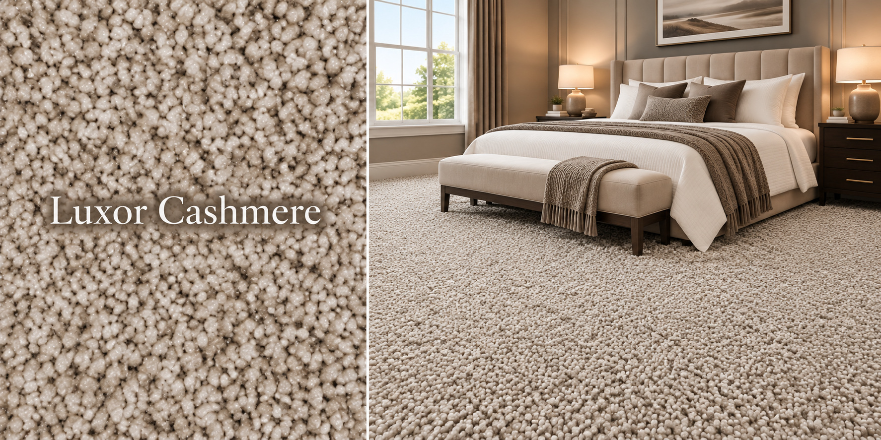 DreamWeaver Luxor I Cashmere carpet color detail