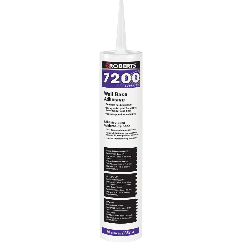 7200HP Base Bond Wall Adhesive — 30 oz